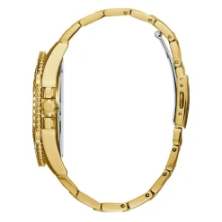 GUESS Montre Frontier Jaune cadran doré fond doré bracelet acier doré Hot