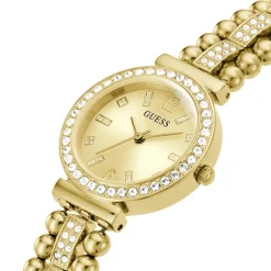 GUESS Montre Gala Doré cadran doré fond doré bracelet acier doré Clearance