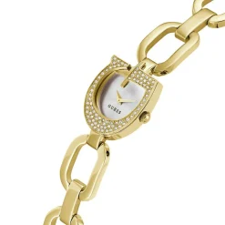 GUESS Montre Gia Argenté cadran doré fond argenté bracelet acier doré