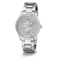 GUESS Montre Lady Idol Argenté cadran argenté fond argenté bracelet acier argenté Sale