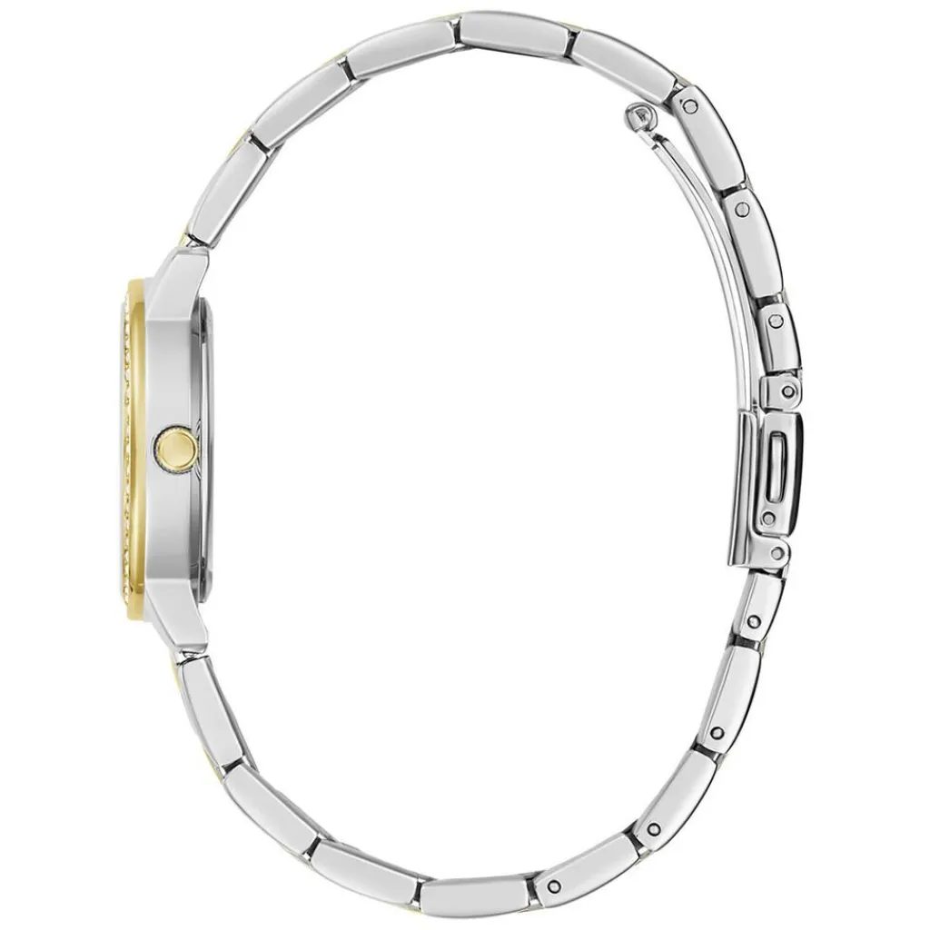 GUESS Montre Melody Blanc cadran bicolore doré / blanc fond blanc bracelet acier bicolore Online