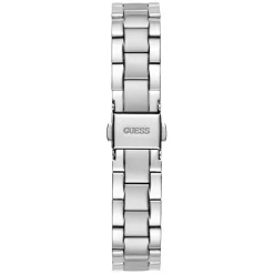 GUESS Montre Mini Luna Argenté cadran argenté fond argenté bracelet acier argenté Clearance