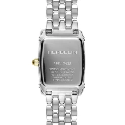 HERBELIN Montre Art Deco Argenté Discount