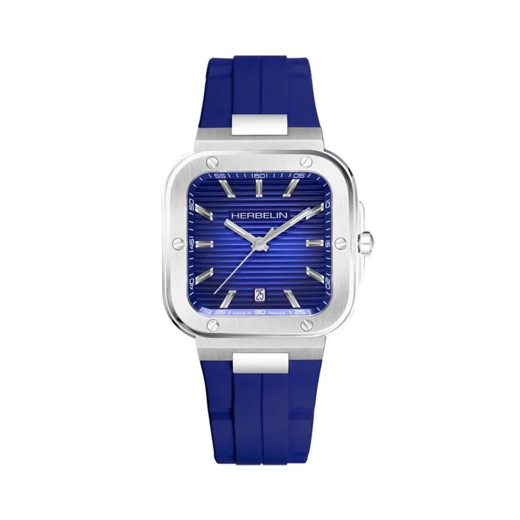 HERBELIN Montre Cap Camarat Square Bleu New