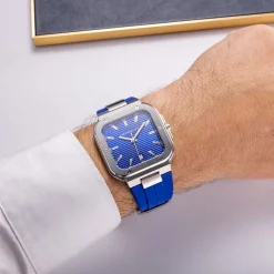 HERBELIN Montre Cap Camarat Square Bleu New