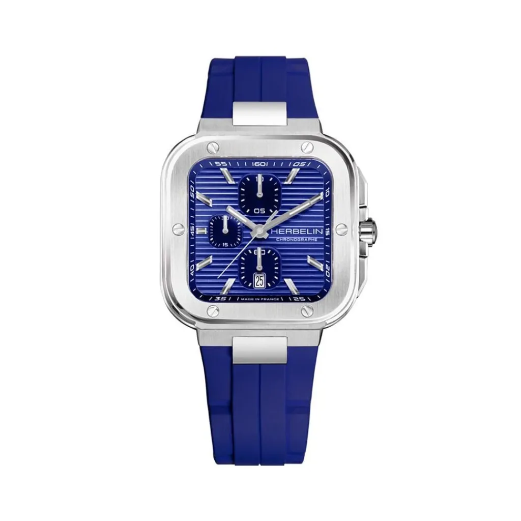 HERBELIN Montre Cap Camarat Square Bleu Hot