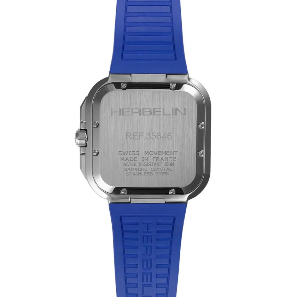 HERBELIN Montre Cap Camarat Square Bleu Hot