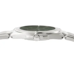 HERBELIN Montre Cap Camarat Vert cadran argenté fond vert bracelet métal argenté New