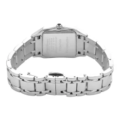 HERBELIN Montre Luna Argent cadran argenté fond argenté bracelet acier argenté