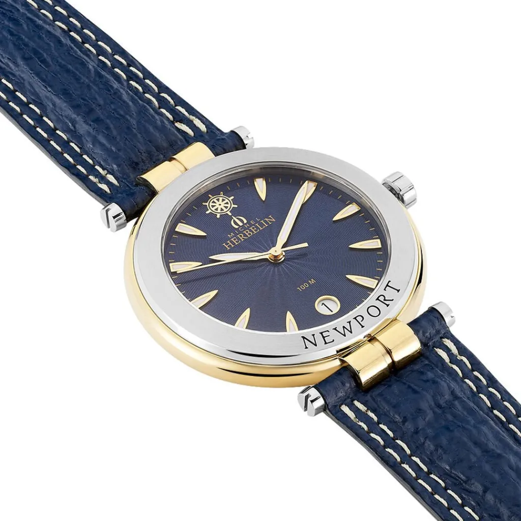 HERBELIN Montre Newport Bleu Hot