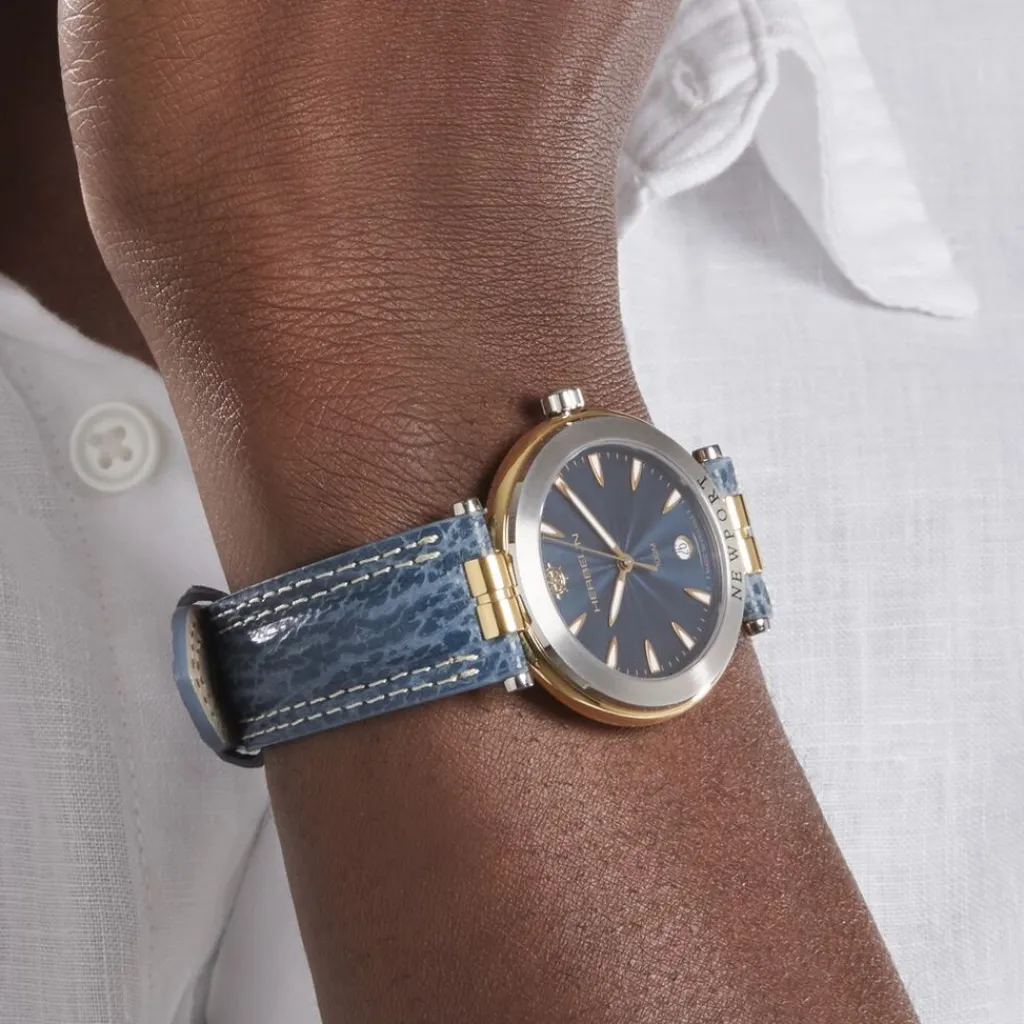 HERBELIN Montre Newport Bleu Hot