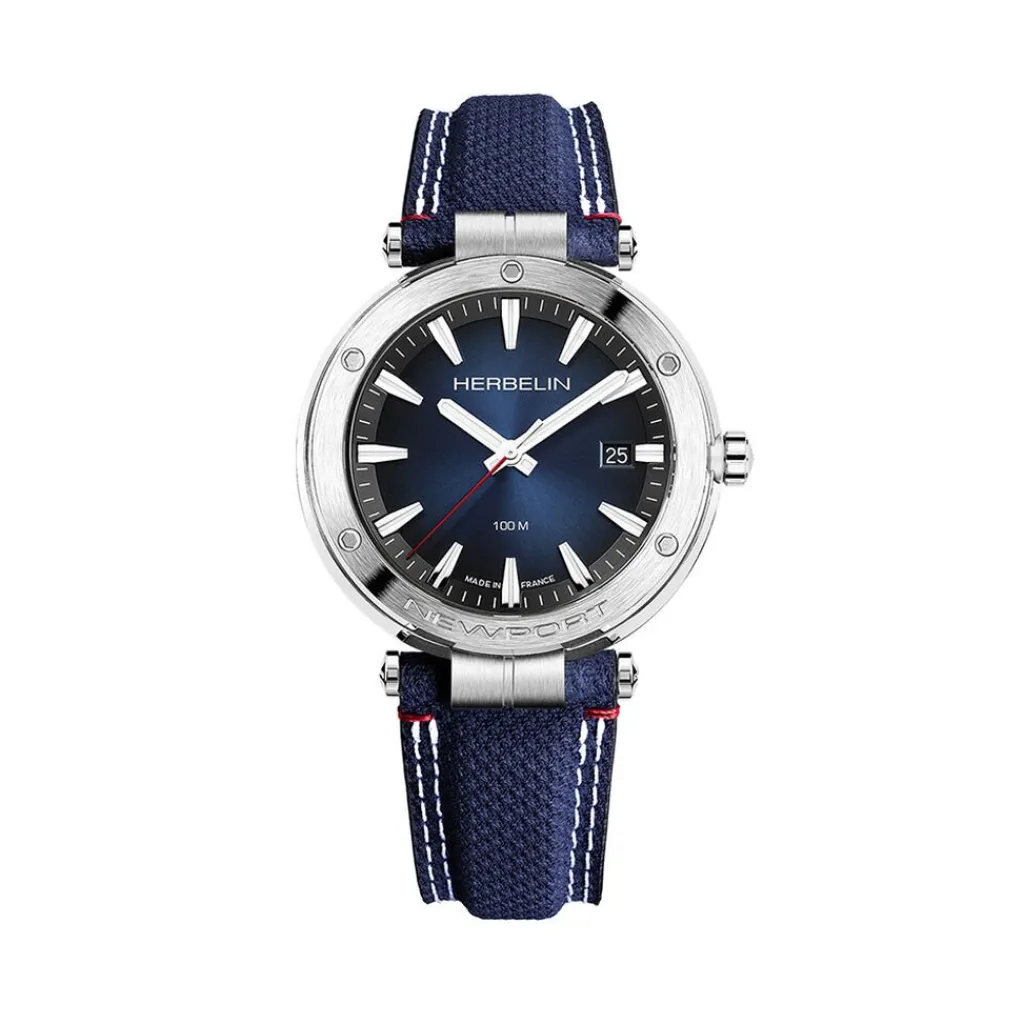 HERBELIN Montre Newport Bleu Outlet
