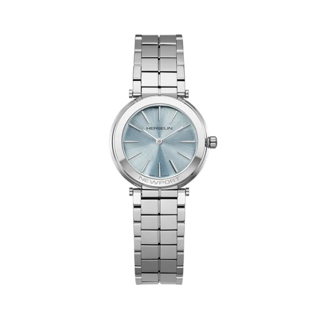 HERBELIN Montre Newport Slim Bleu Sky Discount