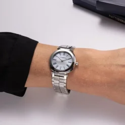 HERBELIN Montre Newport Slim Nacre Blanche