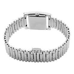 HERBELIN Montre V Eme Avenue Noir cadran argenté fond noir bracelet métal argenté Discount