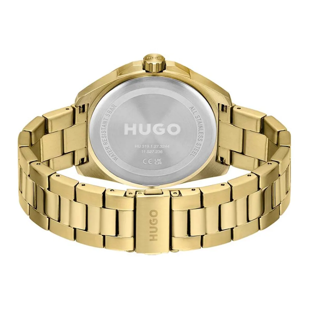 HUGO Montre Expose Doré Clearance