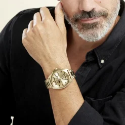 HUGO Montre Expose Doré Clearance