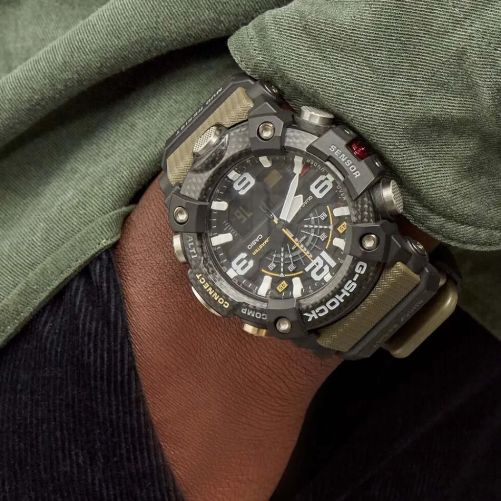 CASIO G-SHOCK Montre Hybride Mudmaster Noir Hot