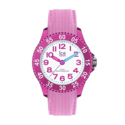 ICE WATCH Montre Cartoon Rose cadran rose fond blanc bracelet silicone rose Best