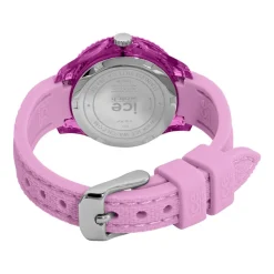 ICE WATCH Montre Cartoon Rose cadran rose fond blanc bracelet silicone rose Best