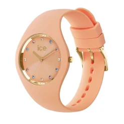 ICE WATCH Montre Cosmos Abricot cadran doré fond abricot bracelet silicone abricot Clearance