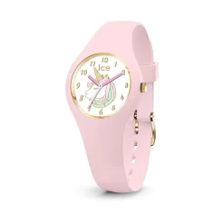 ICE WATCH Montre Fantasia Blanc cadran rose fond blanc bracelet silicone rose Discount