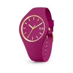 ICE WATCH Montre Glam Brushed Fuschia cadran fuschia fond 0 bracelet silicone fuschia Hot