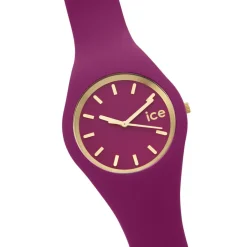 ICE WATCH Montre Glam Brushed Fuschia cadran fuschia fond 0 bracelet silicone fuschia Hot