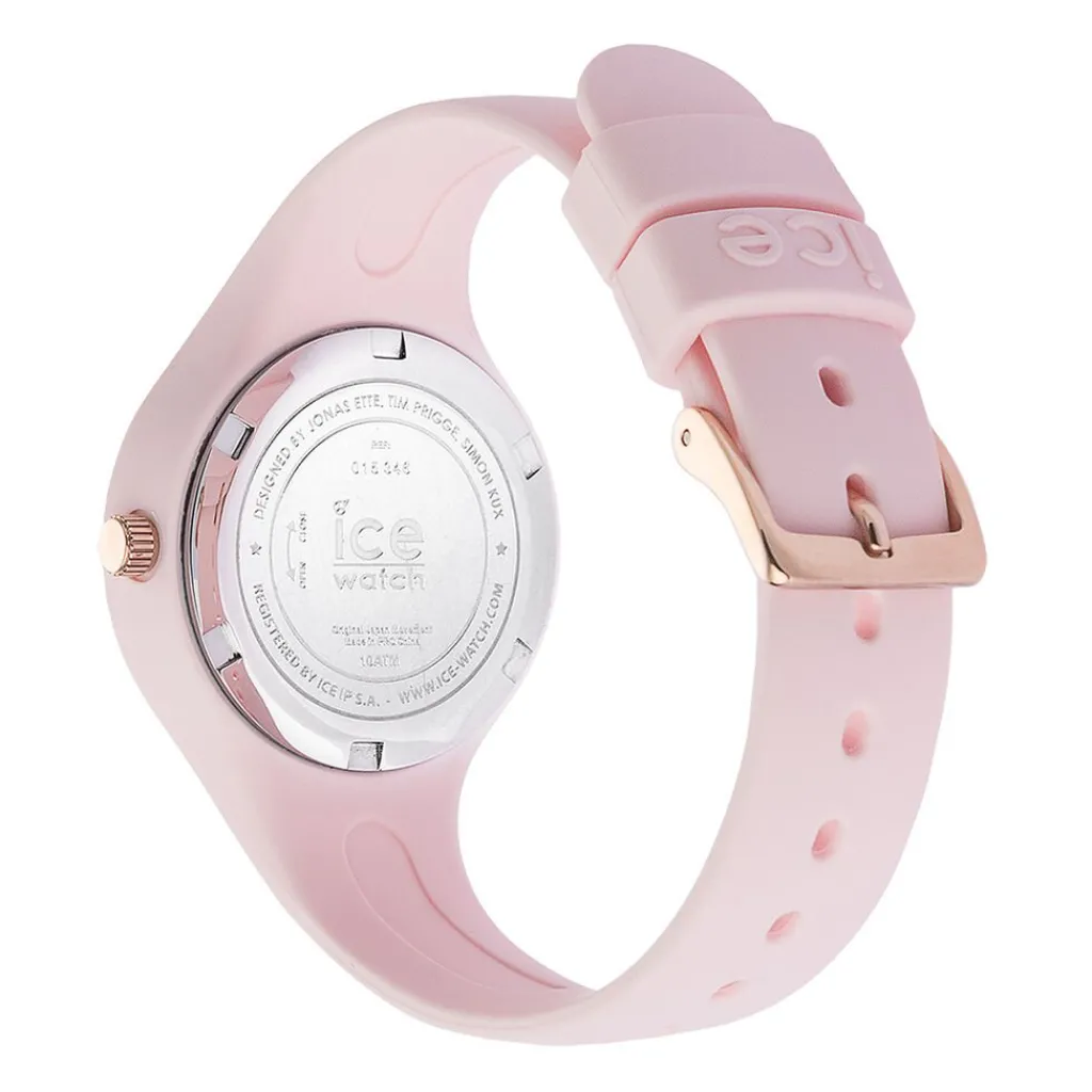 ICE WATCH Montre Glam Rose cadran rose fond rose bracelet silicone rose Online