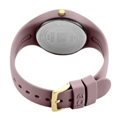 ICE WATCH Montre Ice Glam Brushed Rose cadran rose fond rose bracelet silicone rose