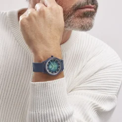 ICE WATCH Montre Ice Solar Power Bleu cadran bleu fond bleu bracelet silicone bleu Online