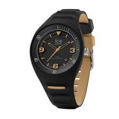 ICE WATCH Montre Pierre Leclercq Noir cadran noir fond noir bracelet silicone noire Hot