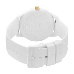 ICE WATCH Montre Solar Power Blanc cadran blanc fond blanc bracelet silicone blanc Best