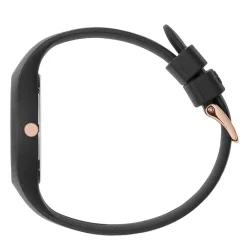 ICE WATCH Montre Sunset Degrade Arc En Ciel cadran noir fond multicolore bracelet silicone noire Clearance