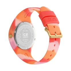 ICE WATCH Montre Tie And Dye Beige cadran doré fond beige bracelet silicone tricolore Discount
