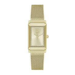 LACOSTE Montre Catherine Doré cadran doré fond doré bracelet acier doré