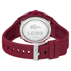 LACOSTE Montre Lc33 Bordeaux Discount