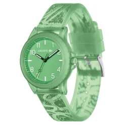 LACOSTE Montre Rider Vert cadran vert fond vert bracelet silicone vert Discount
