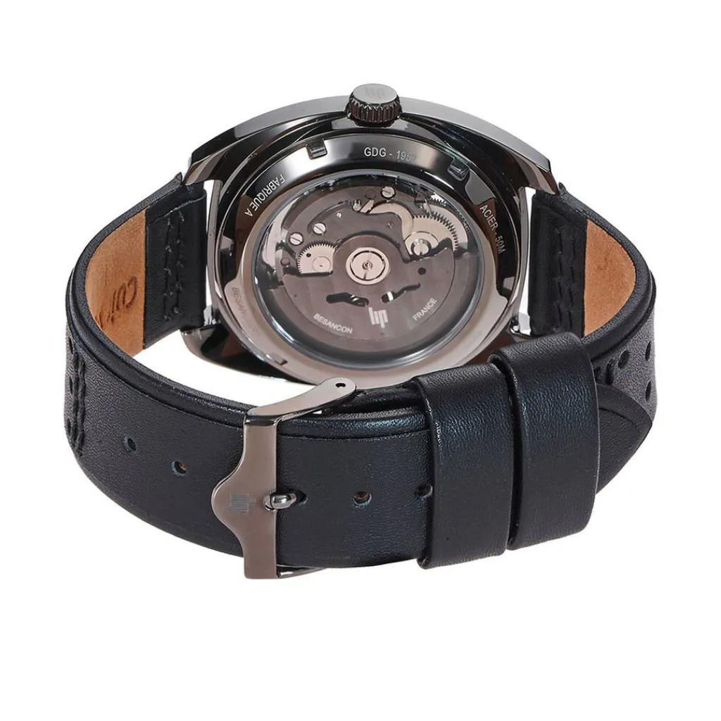 LIP Montre General De Gaulle Auto Squelette Gris Hot