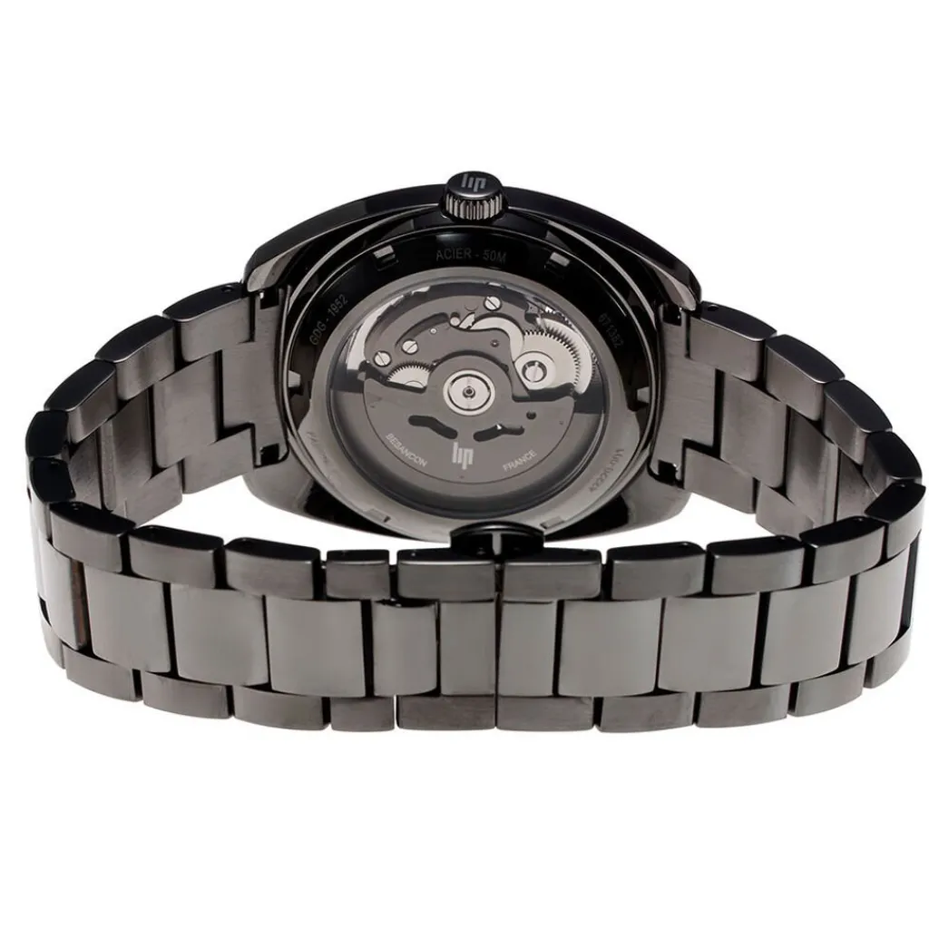 LIP Montre General De Gaulle Auto Squelette Gris Clearance