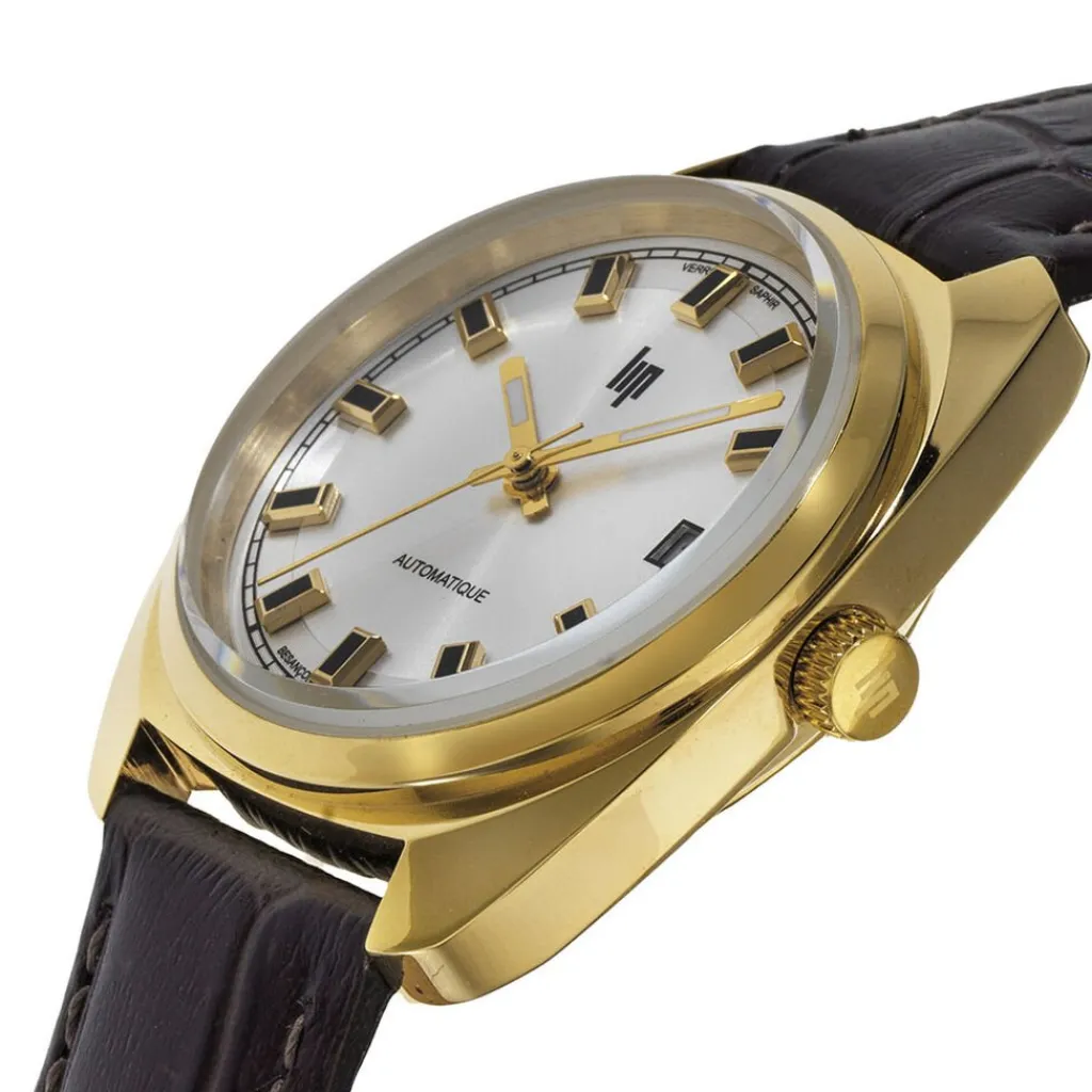 LIP Montre General De Gaulle Auto 35 Argenté Sale