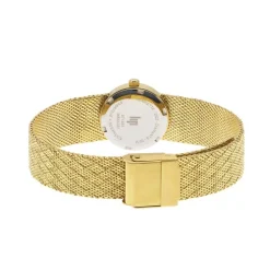 LIP Montre Henriette 22 Nacre Blanche cadran doré fond nacre blanche bracelet acier doré Best