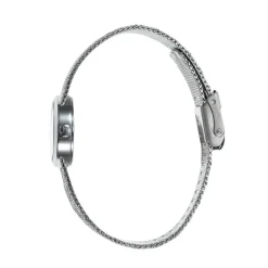 LIP Montre Henriette Diamant Nacre Noire cadran argenté fond nacre noire bracelet acier argenté Outlet