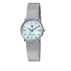 LIP Montre Himalaya Dauphine 29 Bleu cadran argenté fond bleu bracelet acier argenté Online