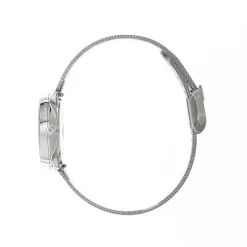 LIP Montre Himalaya Dauphine 29 Argenté cadran argenté fond argenté bracelet acier argenté