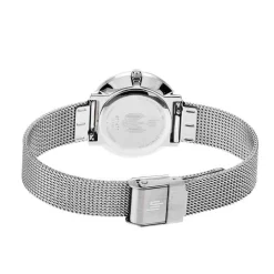 LIP Montre Himalaya Dauphine 29 Argenté cadran argenté fond argenté bracelet acier argenté