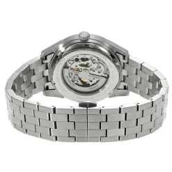 LIP Montre Himalaya Sablier 40 Bleu cadran argenté fond bleu bracelet acier argenté Hot