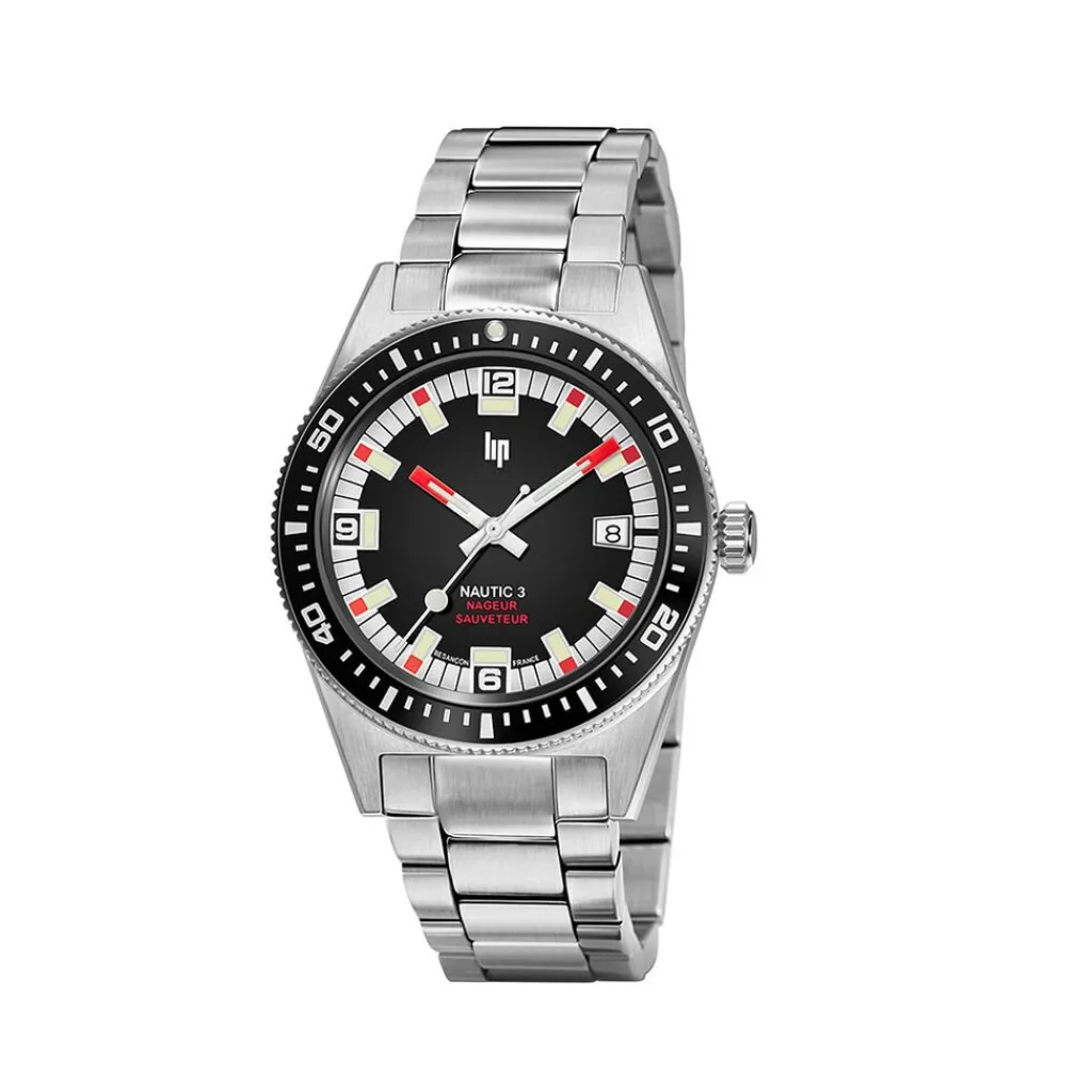 LIP Montre Nautic 3 Noir Outlet