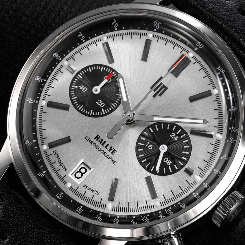 LIP Montre Rallye Meca-Quartz Argenté Clearance
