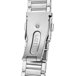 LOTUS Montre Automatico Bleu cadran argenté fond bleu bracelet acier argenté Best